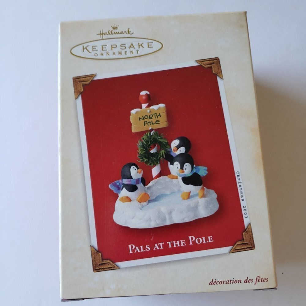 NWT - 2003 Pals at the Pole Hallmark Keepsake Ornaments